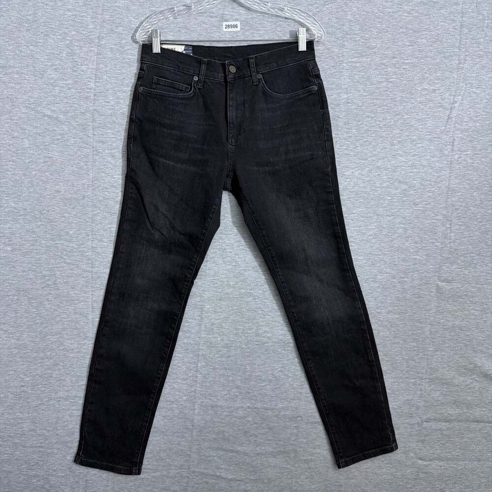 Marine Layer Men's Size 30/30 Black Original Slim Fit Jeans